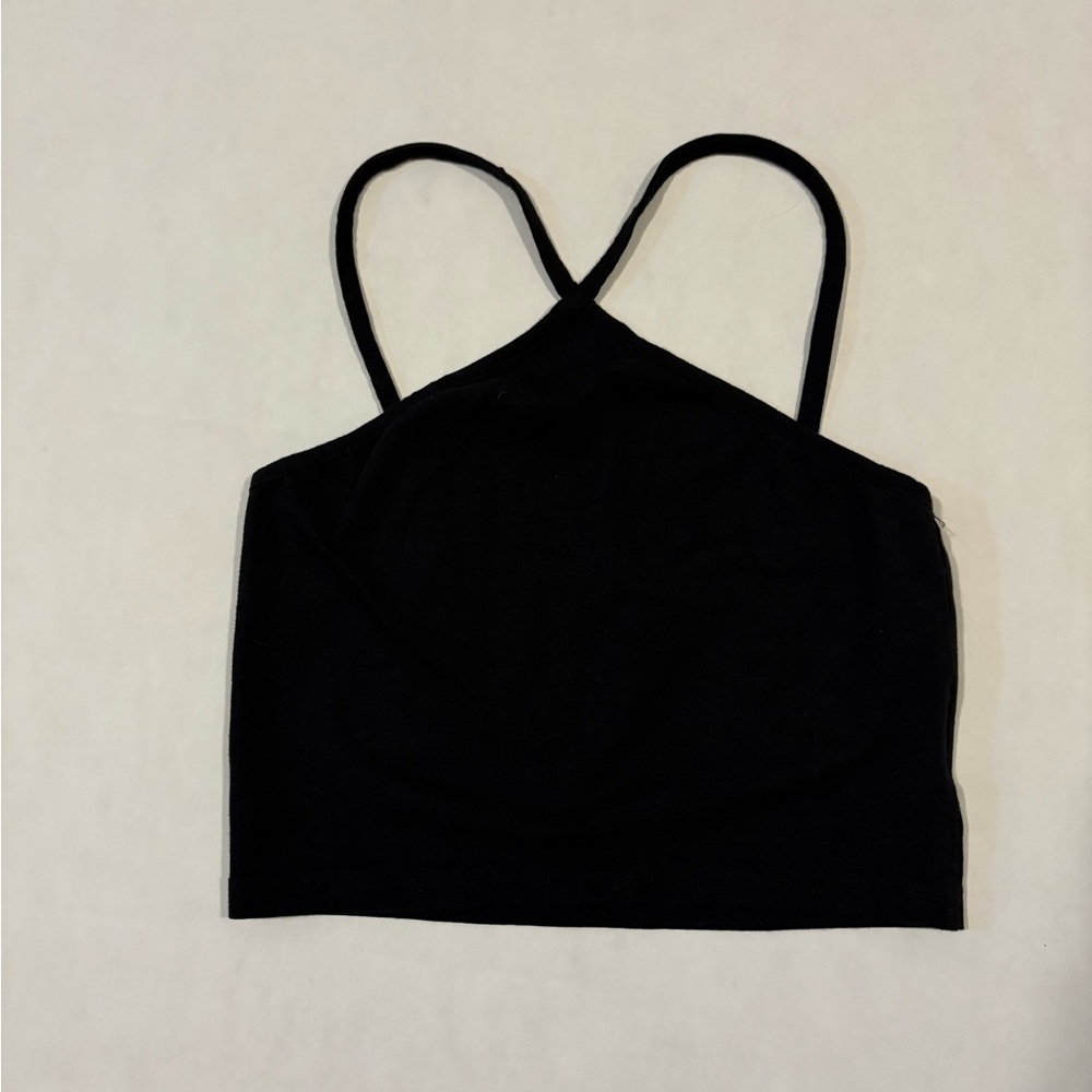 H&M Black Halter Top